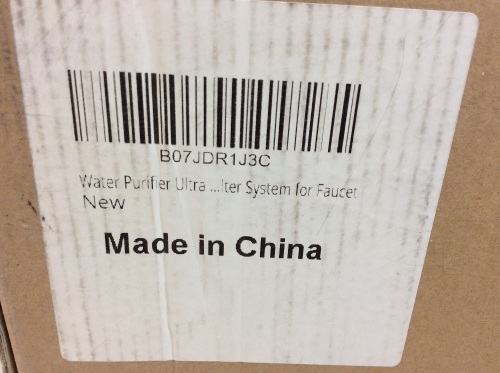 SINRIN Professional Water Purfier for Faucet. Appears New - Lot 106