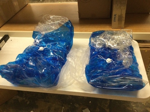 Lot of (2) Inflatable Adult Bubble Soccer Suits. Appear New - Lot 107