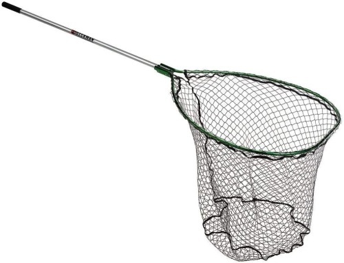 Beckman Coated Handle Fishing Net. 32" x 44", 4' Handle. Appears New - Lot 119