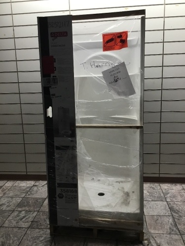Delta STYLA, 36" X 37" One Piece Shower. Store Return. Condition Unknown.   - Lot 130