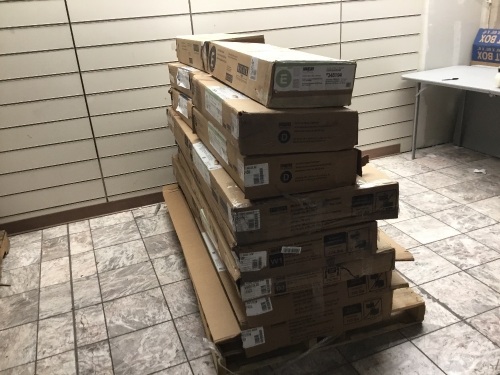 Pallet of ESTATE by RSI ESTATE Storage Shelves & Cabinets. Various Sizes & Applications. See Pics. Store Returns - Condition Unknown. - Lot 140