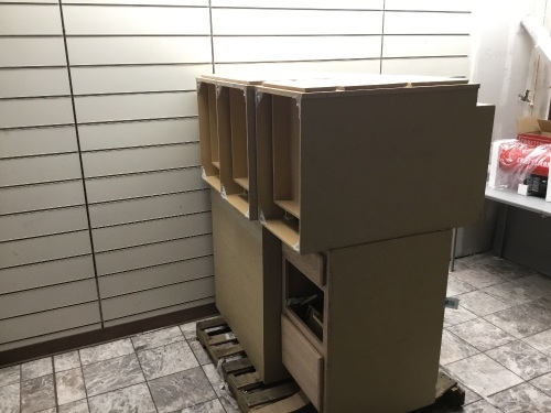 Pallet of Project Source Cabinets. Unfinished. Various Sizes/Applications. E-Commerce Return. Some Have Damage. - Lot 231