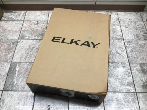 Elkay Drop-In 33-in x 22-in Satin Double Equal Bowl 4-Hole Kitchen Sink All-in-One Kit - Lot 240