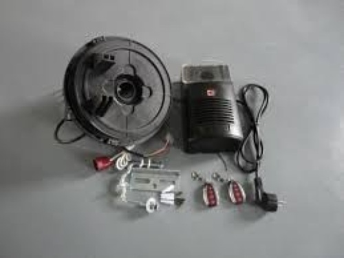 Remote control roller shutter door motor, 110 V - Lot 446