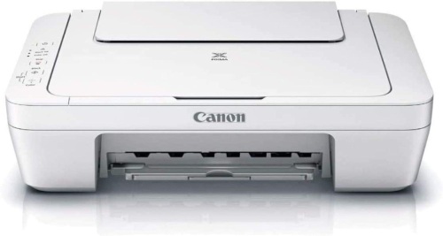 Canon PIXMA MG 2000 Series All-in-One Color Inkjet Printer 3-in-1 Print, Scan, and Copy, Up to 4800 x 600 Resolution, Auto Scan Mode, White. E-Commerce. Powers On/Not Tested Further - Lot 496