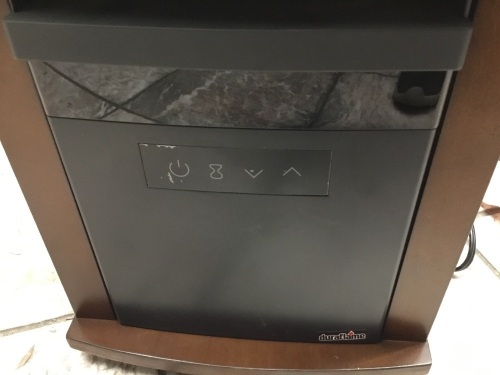 Duraflame 1500-Watt Infrared Quartz Cabinet Electric Space Heater. E-Commerce. Tested/Works  - Lot 513