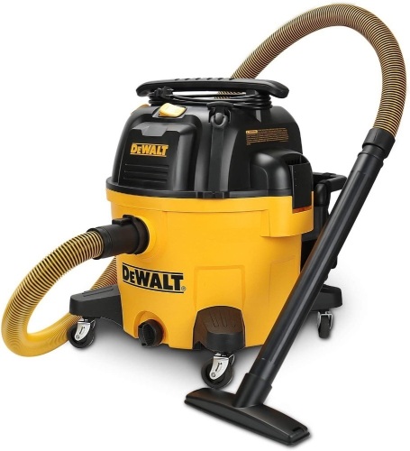 DEWALT 9-Gallon Portable Wet/Dry Shop Vacuum - Missing Hose & Hose Attachments. E- Commerce. Tested/Works - Lot 601