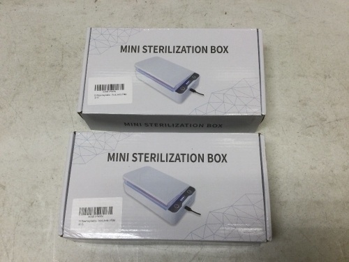 Lot of (2) New UV Light Phone Sanitizers.  - Lot 603