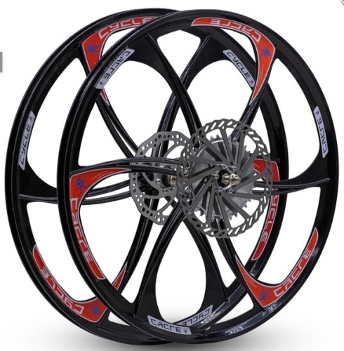 BBR Tuning 26" Heavy Duty Motorized Bike Mag Wheel Set - Lot 618