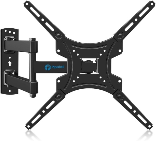 Full Motion TV Wall Mount Bracket Articulating Arm. Swivels, Tilts, Extension Rotation for Most 13-55 Inch LED LCD Flat Curved Screen TVs. Appears New - Lot 630