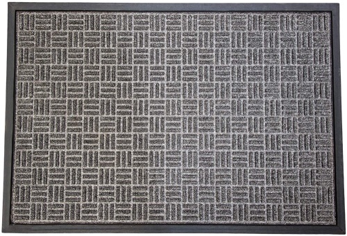 Premium Indoor Outdoor Entrance Mat. Size: 35” x 23.5”, Absorbent, Strong, Anti-Slip. Dark Gray. - Lot 672