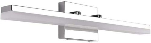 Modern LED Vanity Light for Bathroom Lighting, Chrome. Appears New  - Lot 691