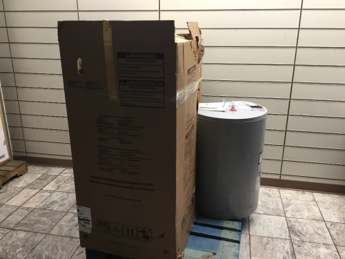 Lot of Residential Electric Water Heaters. E-Commerce Return. Condition Unknown.   - Lot 693