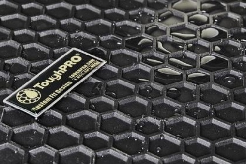 ToughPro All Weather Floor Mat Set. Weather Proof, Durable, Easy To Clean. Appear New. Specific Vehicle Fit Unknown.   - Lot 715