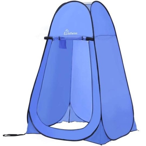 WOLFWISE BLAZERS A10 POP UP PRIVACY TENT, BLUE. Appears New  - Lot 744