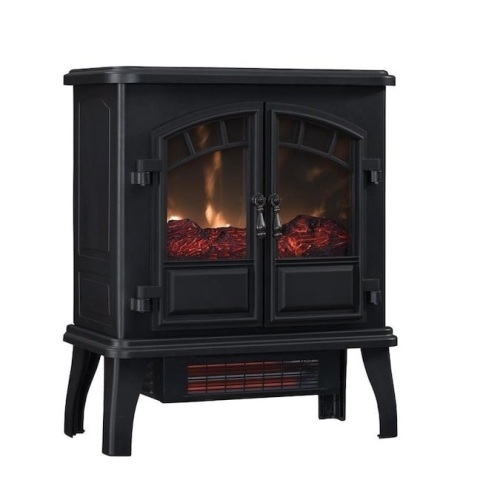 Duraflame 1500-Watt Infrared Quartz Cabinet Electric Space Heater with Remote Included. New. Tested/Works - Lot 807