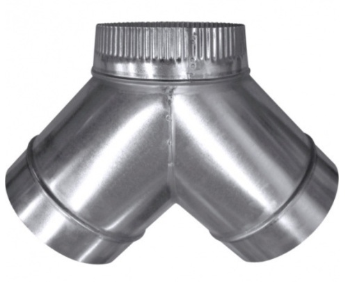 8" x 8" x 8" Pants Wye Vent. Appears New.  - Lot 824