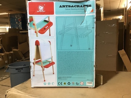 Deluxe Standing Arts & Crafts Easel. Appears New  - Lot 836