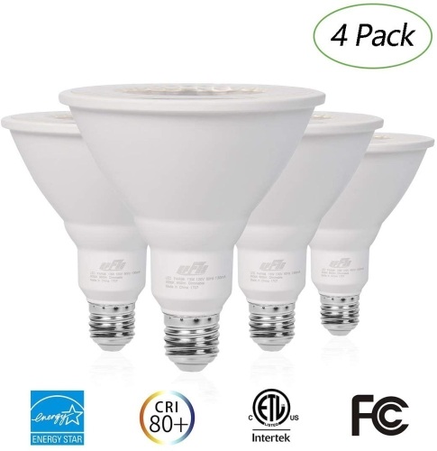 EFFOE PAR38 LED Bulbs Dimmable Lights, 13W (90W Equivalent) Energy Star Certified, (4 Pack) - Lot 844