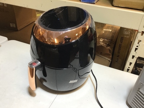 6 Qt Airfryer Electric Hoit Air Fryers Oilless Cooker. Digital Touchscreen, 7 Cookign Presets w/ NonStick Basket - Lot 989
