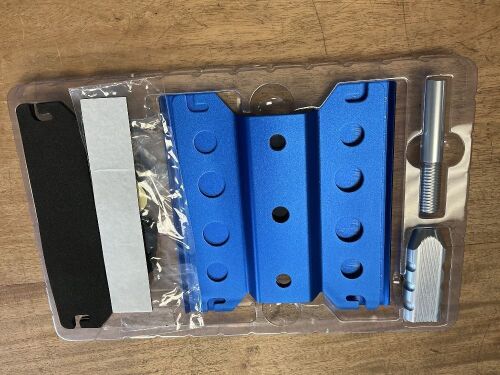 RC Car Work Stand Aluminum Repair Workstation 360 Degree Rotation Lift Lower w/Screw Tray for 1/8 1/10 1/12 1/16 Scale Traxxas TRX4 Axial Arrma Redcat Losi RC Crawler Monster Truck Buggy - Lot 278