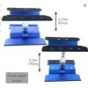 RC Car Work Stand Aluminum Repair Workstation 360 Degree Rotation Lift Lower w/Screw Tray for 1/8 1/10 1/12 1/16 Scale Traxxas TRX4 Axial Arrma Redcat Losi RC Crawler Monster Truck Buggy - Thumbnail 3