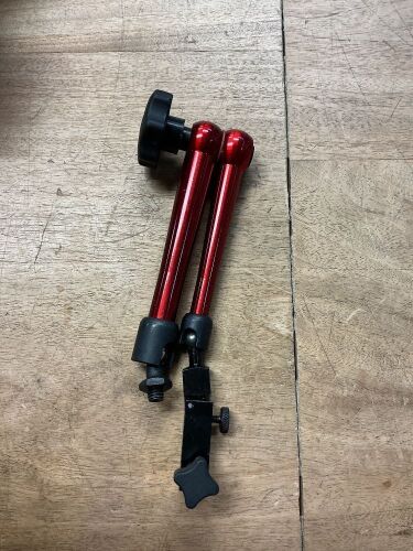 Generic Dial Test Indicator Holder Flexialbe Arm Stands for, 30cm, Red - Lot 284
