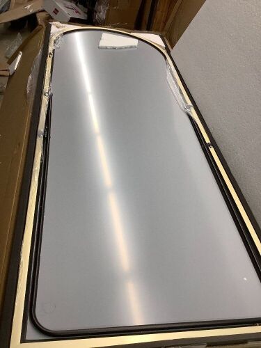 Arched Full Length Mirror, Gold