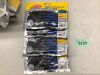 Berkley Power Bait Bearded The Deuce Fishing Bait (24 Count), Black Blue Fleck/Sapphire Blue, 4" - Thumbnail 3