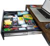 Large 23.6 Inch Under Desk Drawer Slide Out, Pencil Drawer, Undermount Desk Drawer, Under Counter Drawers, Attachable Desk Drawer, Drawer For Under Desk, Undermount Drawer, Under Desk Pull Out Drawer - Thumbnail 1