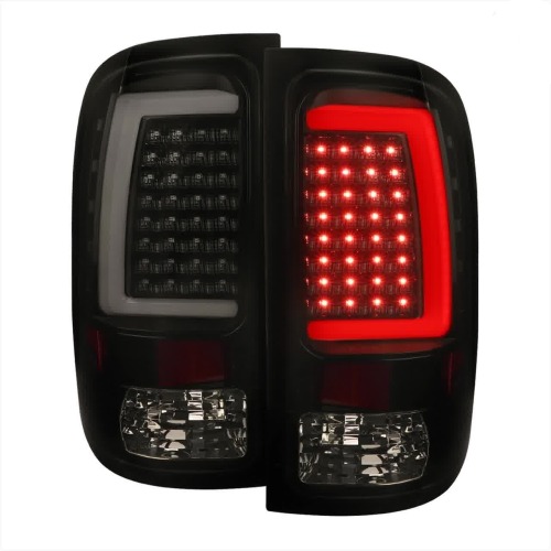 LED Tail Lights GMC Sierra 1500 red/black