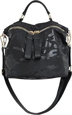 PAKFIEKS Women Nylon Handbag Anti-theft Casual Lightweight Travel Shopping Shoulder Bag Crossbody Bag