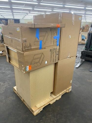 Pallet of Damaged Cabinets