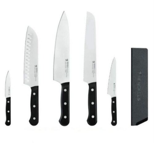 Henckels Stainless Steel 10 Piece Knife Set with Blade Guards
