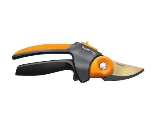 Fiskars PowerGear2 3/4 in. Cut Capacity 8.8 in. Bypass Pruning Shears with SoftGrip Handles