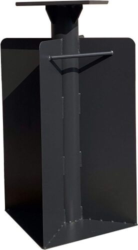 PURPLE LEAF Offset Patio Umbrella Base in Ground, 24.41"(H) X 11.42"(W)