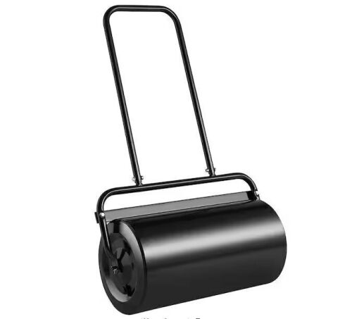 13 Gal. Lawn Roller, Steel Sod Roller with Easy-Turn Plug and Ergonomic Handle