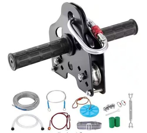 120 ft. Zip Line Kit for Kids and Adults up to 330lb