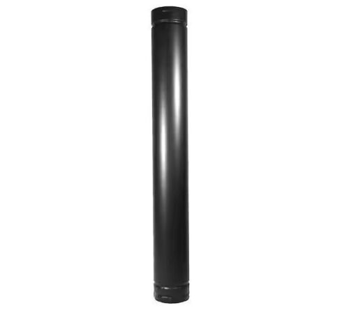 DuraVent PelletVent for Multi-Fuel 3in. Diameter X 36in. Straight Pipe Length, Black