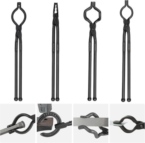 VEVOR Forge Tongs, 4 pc