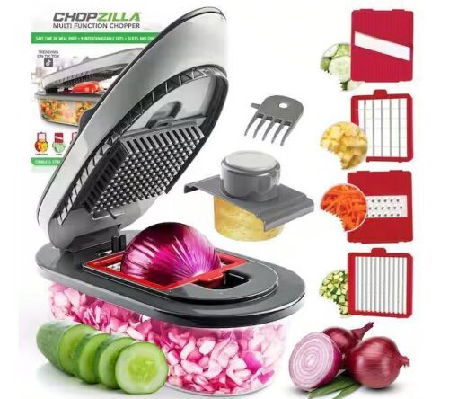 Chopzilla Portable Multi Function Chopper with 4 Blades