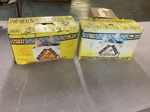 Lot of (2) Demobags 42-Gallon Contractor Heavy Duty Trash Bags (20-Count)
