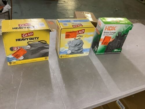 Lot of Trash Bags