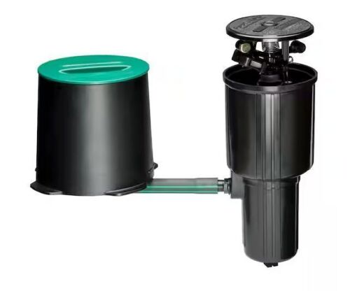 Lot of (7) Rain Bird 5250 sq. ft. LG3HE In-Ground Impact Sprinkler with Click-N-Go Hose Connect, 360 or 20-340° Pattern, Adjustable 26-41 ft.