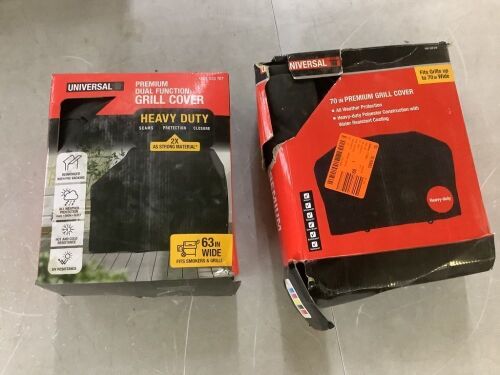 Lot of (2) Grill Covers