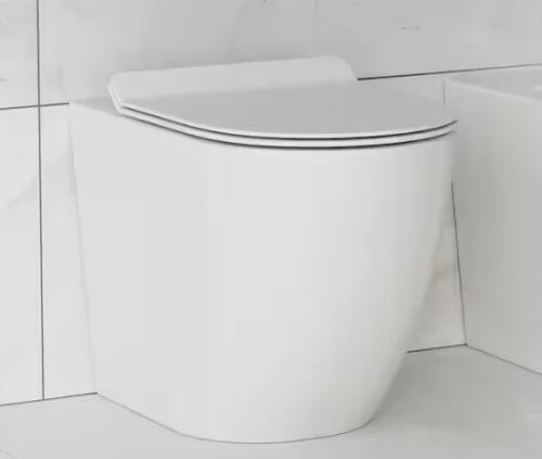 Swiss Madison St. Tropez Elongated Toilet Bowl Only in Glossy White
