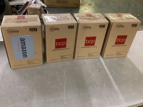 Lot of (4) 360-Degree Rotating Adjustable Christmas Tree Stand for Up to 7.5ft Artificial Tree