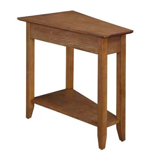 Convenience Concepts American Heritage Driftwood Wedge End Table