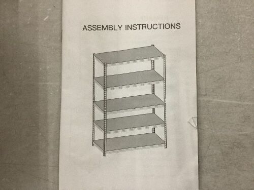 5 Tier Shelving Unit