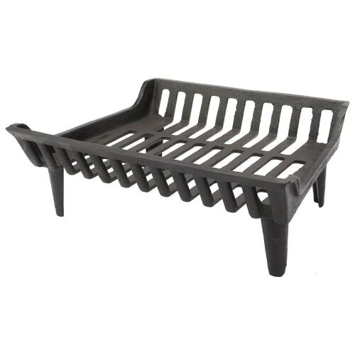 Liberty Foundry Grate 800 20" Cast Iron Fireplace Grate, 4" Legs